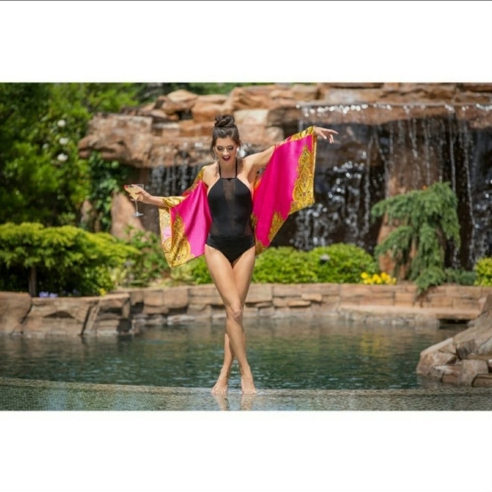 Ted Baker London Mesh Panel Swimsuit Sz. 10 NWT - Picture 9 of 10